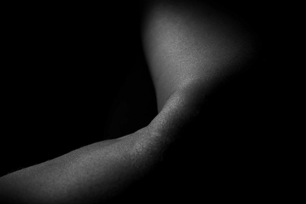 The Soft Angle — black and white photographic artwork by Nick Brand